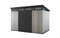 Ketter artisan tool shed, grey, 7x7