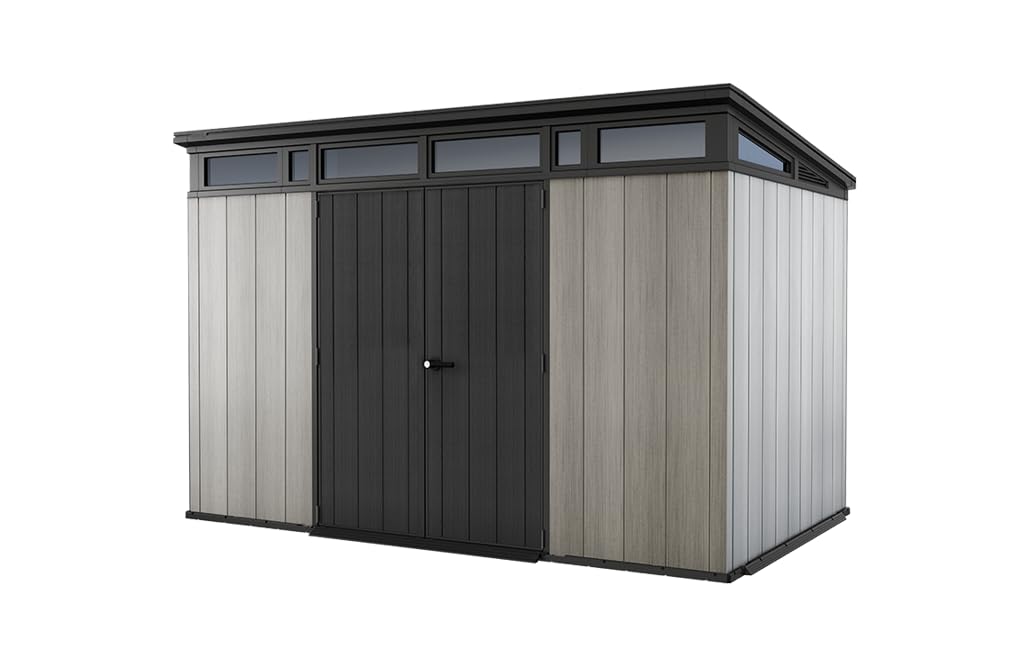 Ketter artisan tool shed, grey, 7x7