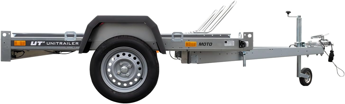 UNITRAILER Moto 3 Motorrad-Anhänger mit 2m Schiene