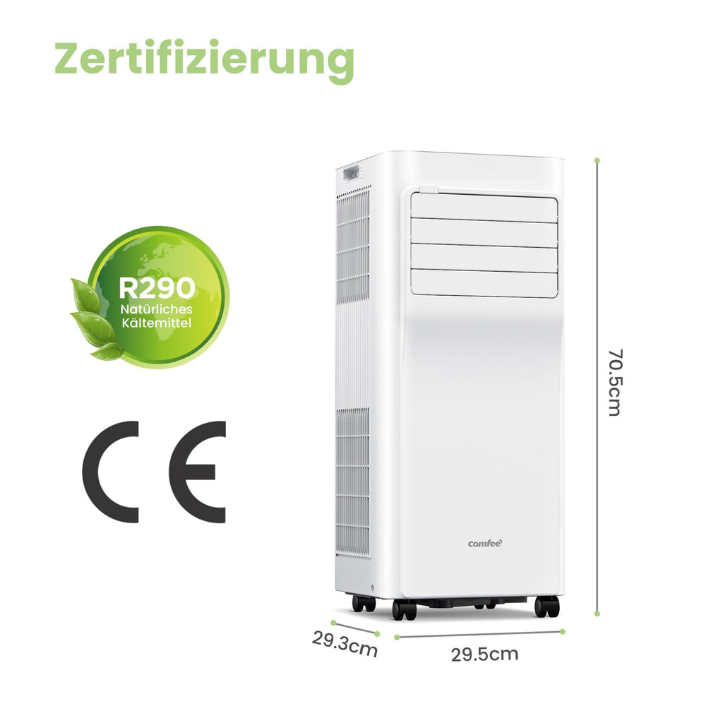 Comfee Mobiles Klimagerät Breezy Cool Pro 2.6,9000 BTU 2,6kW