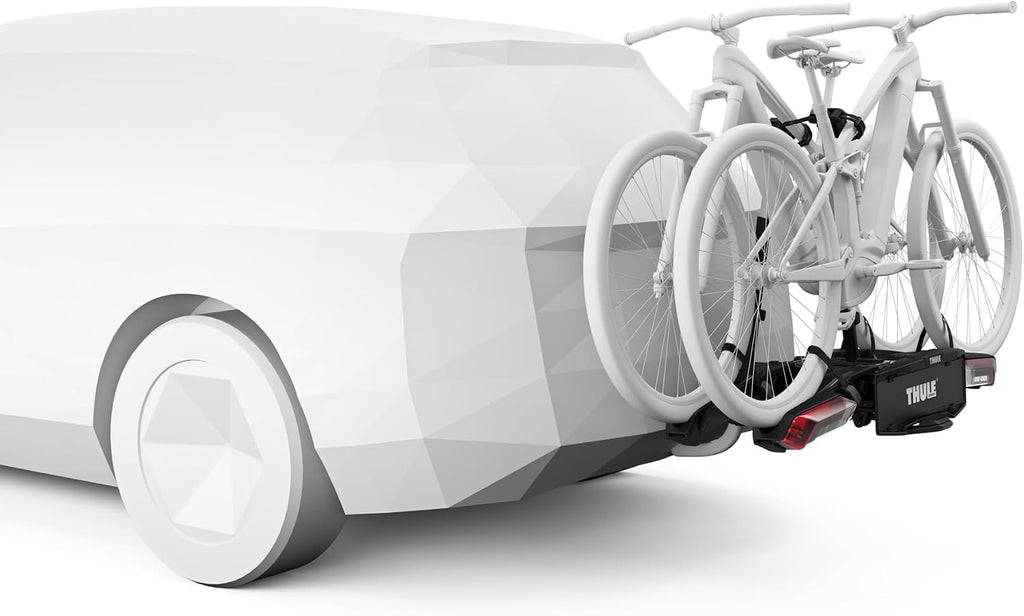 Thule Epos Fahrradträger für Anhängerkupplung 2 Fahrräder, Black