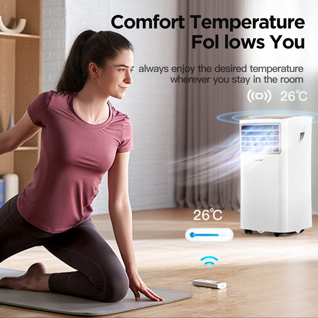 Comfee Mobiles Klimagerät Breezy Cool Pro 2.6,9000 BTU 2,6kW