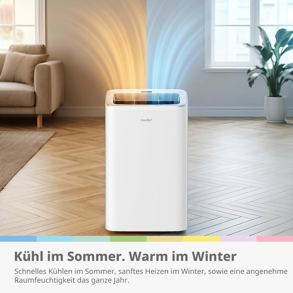 Comfee Mobiles Klimagerät Breezy Cool Pro 2.6,9000 BTU 2,6kW