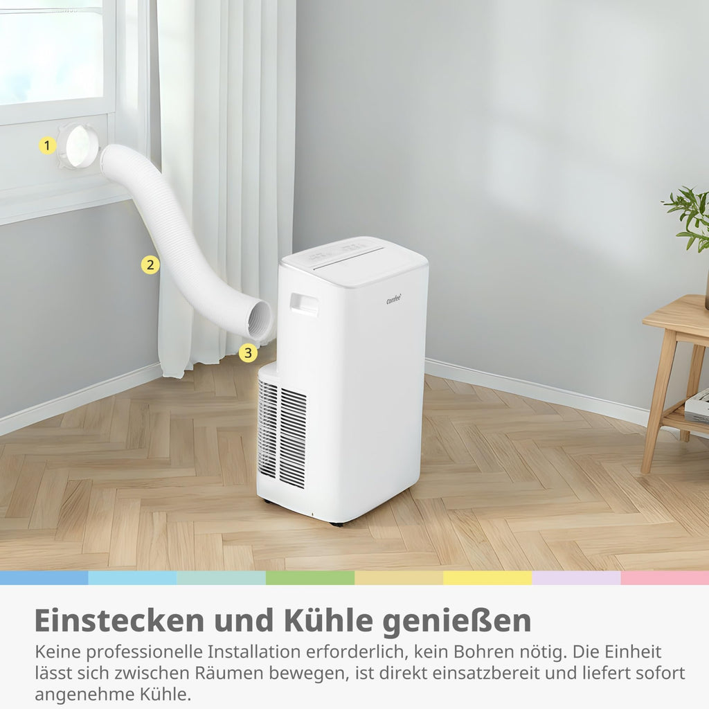 Comfee Mobiles Klimagerät Breezy Cool Pro 2.6,9000 BTU 2,6kW