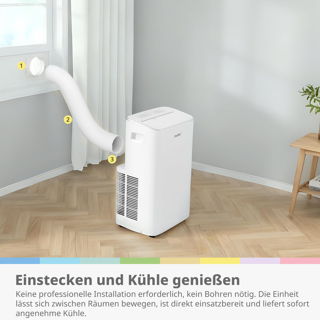 Comfee Mobiles Klimagerät Breezy Cool Pro 2.6,9000 BTU 2,6kW