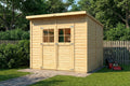 Alpholz Alster Tool Shed 251 x 254 cm with 19 mm Wall Thickness Including Floor