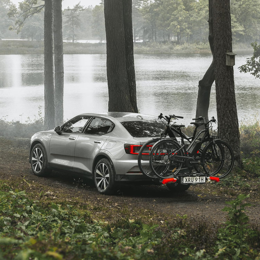 Thule Epos Fahrradträger für Anhängerkupplung 2 Fahrräder, Black